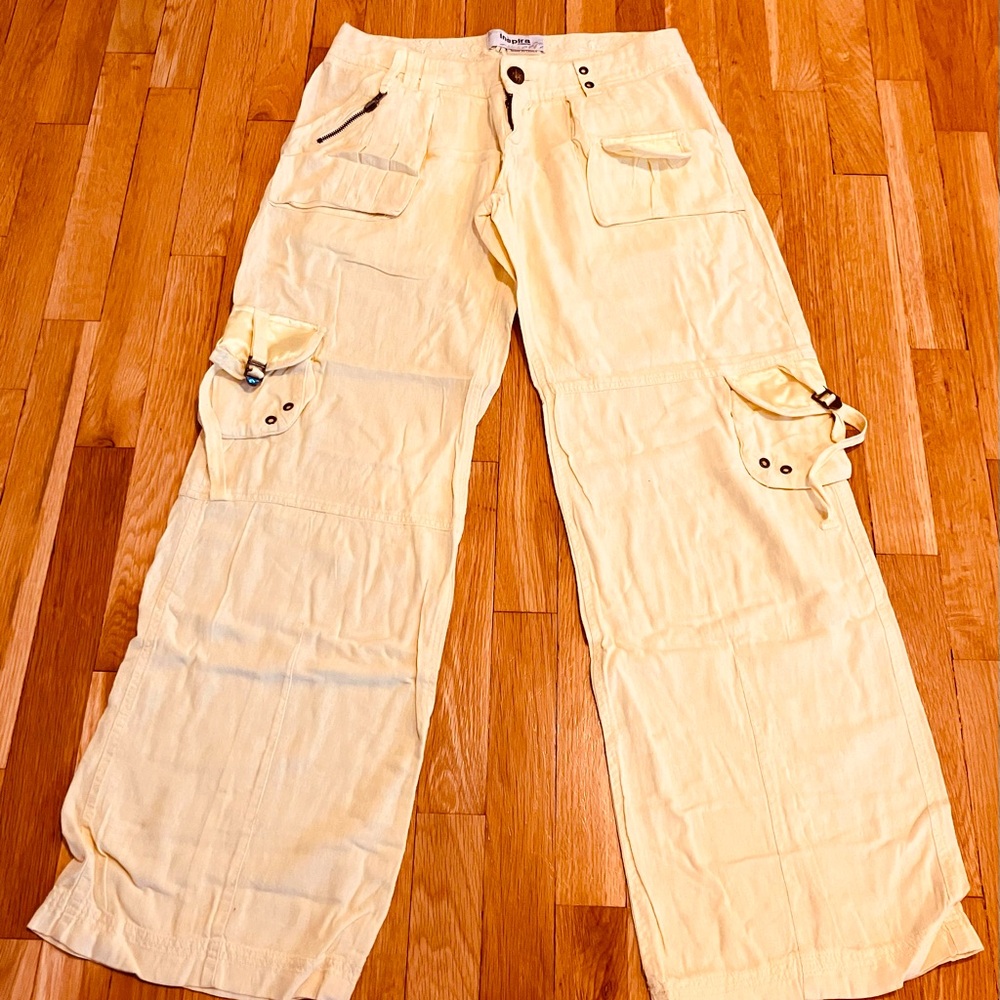 Inspira cotton cargo pants